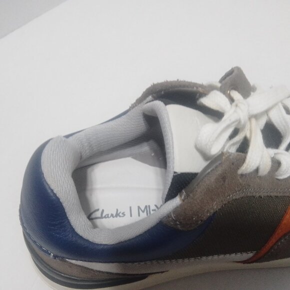 Brand new with tags Men shoes Clarks leather and suede  sz 8 1/2 - Picture 8 of 11